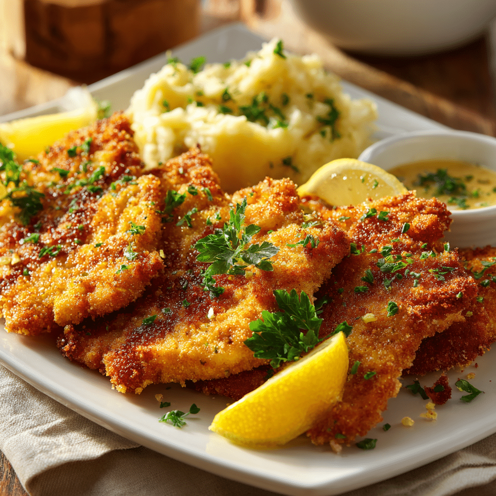 Chicken Schnitzel Recipe - Recipe Image