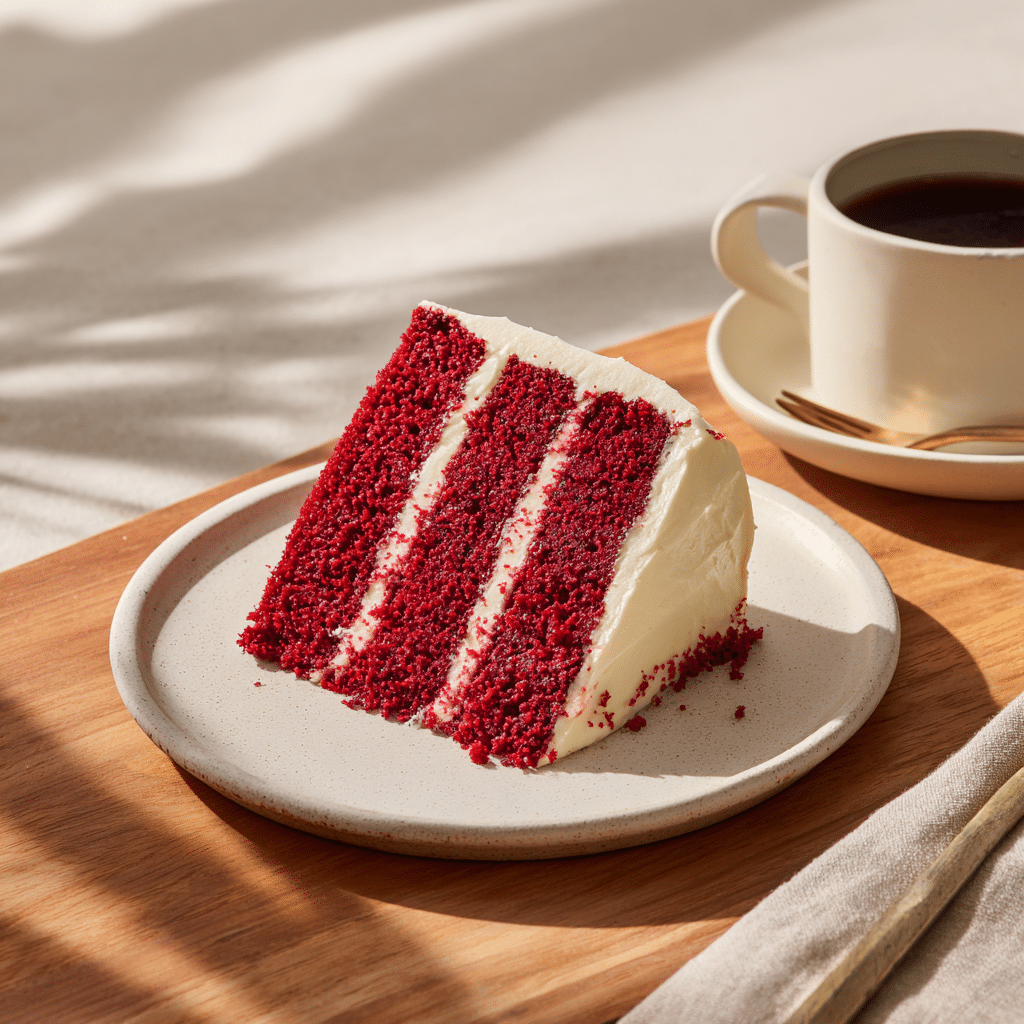 Vegan Red Velvet Cake Recipe - Recipe Image