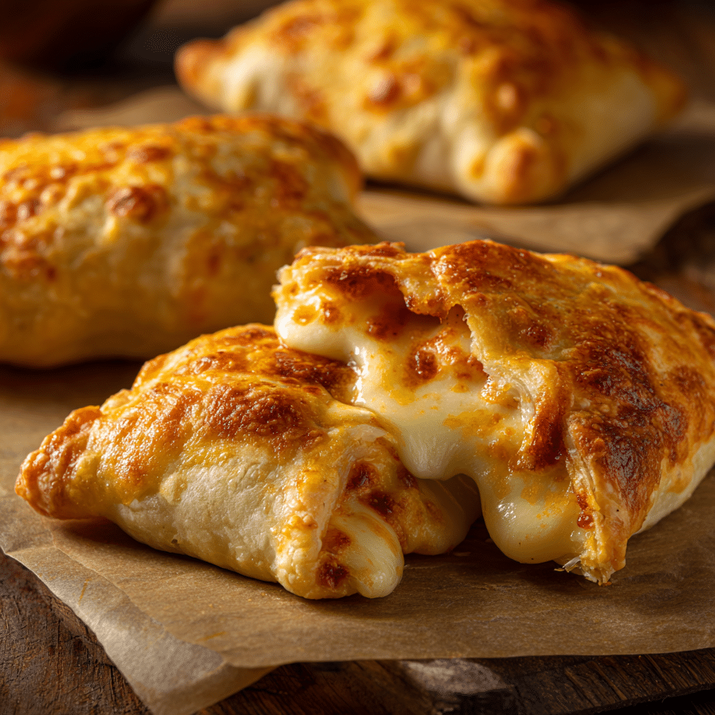 Cheesy Sausage-Stuffed Pizza Rolls Recipe - Recipe Image