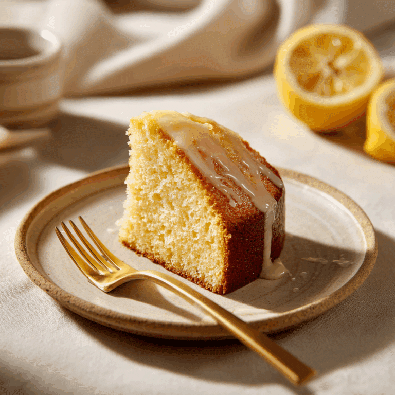 Lemon Yogurt Cake Recipe