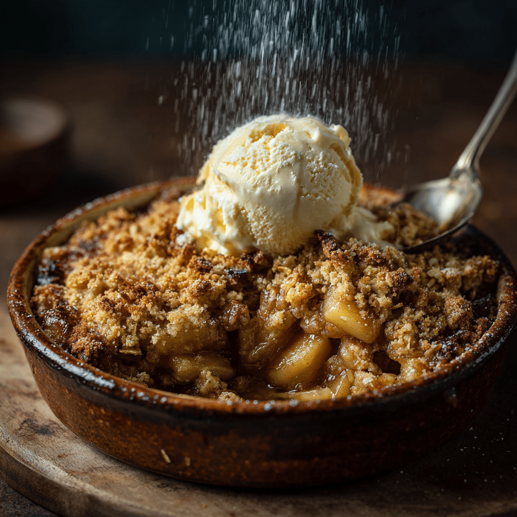 Caramelized Apple Crumble Recipe