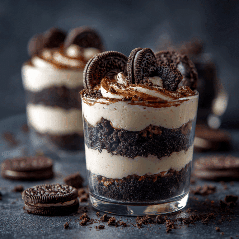 No-Bake Oreo Cheesecake Cups Recipe