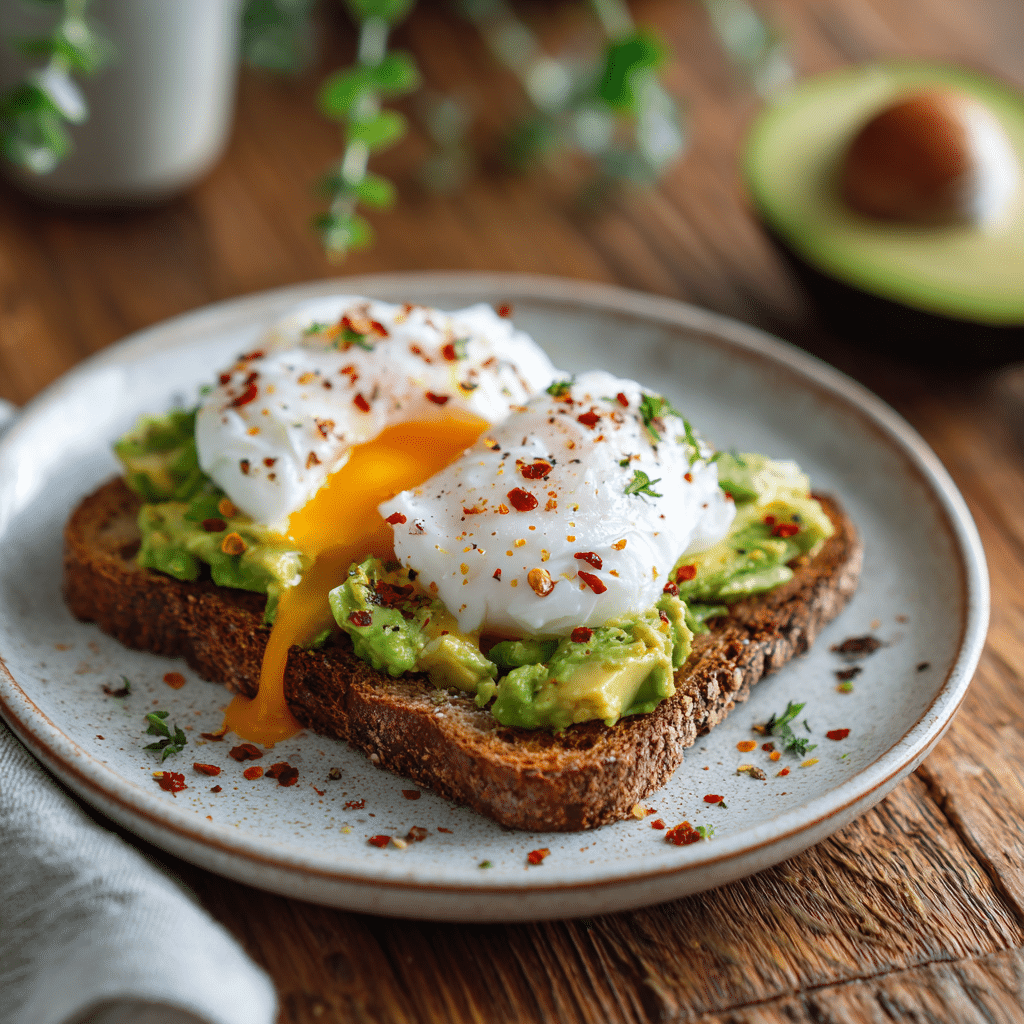 Avocado Toast with Poached Egg