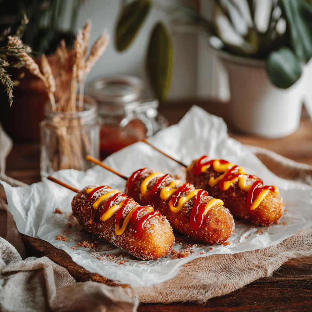 Korean Corn Dogs - Recipe Image
