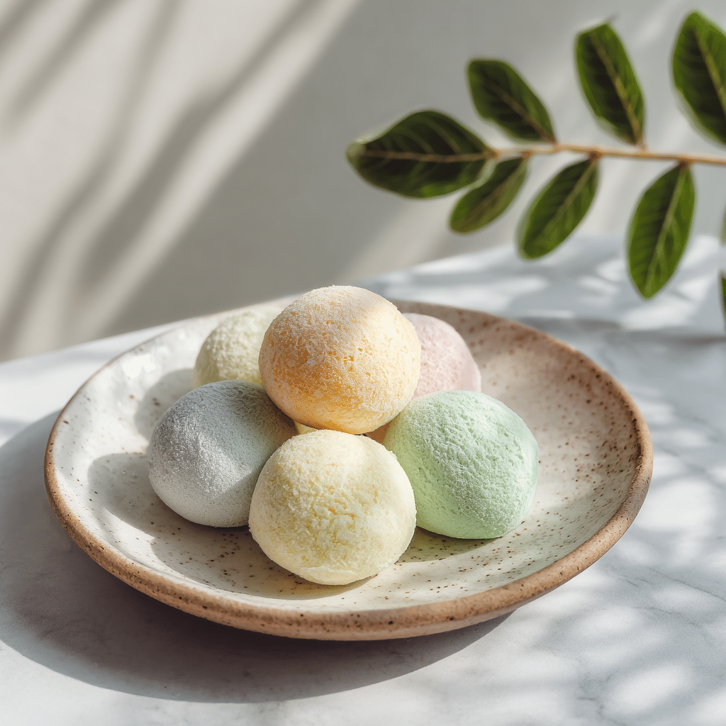 Mochi Ice Cream Balls - Recipe Image