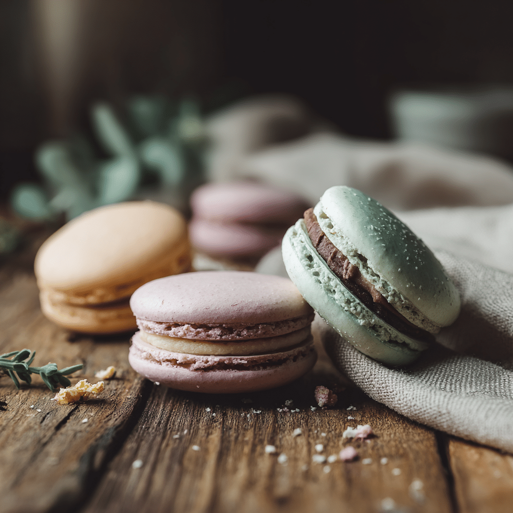 colore Swiss Meringue Macaron Recipe - Recipe Image
