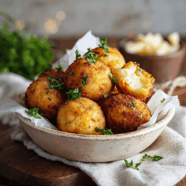 Mini Potato Cheese Balls Recipe