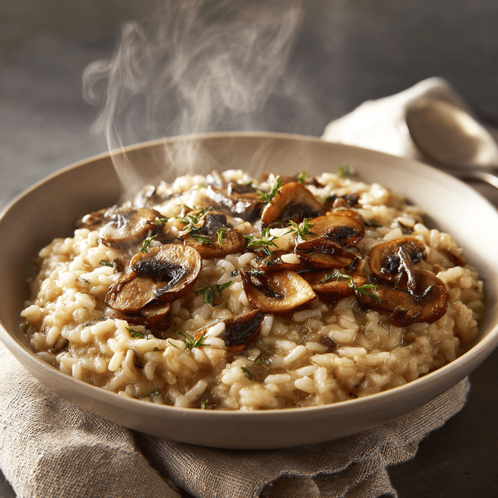 Mushroom Risotto