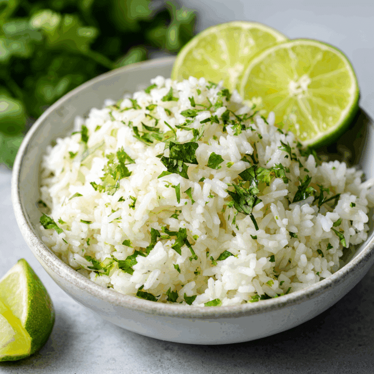 Cilantro Lime Rice