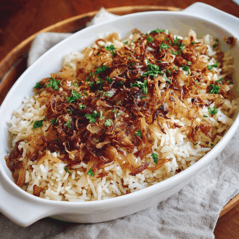 Caramelized Onion Rice