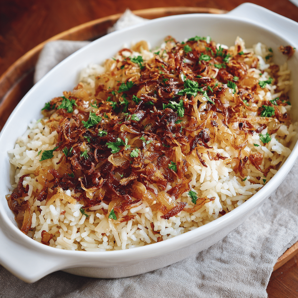Caramelized Onion Rice