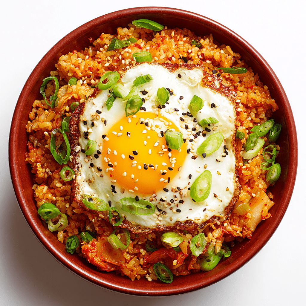 Spicy Kimchi Fried Rice