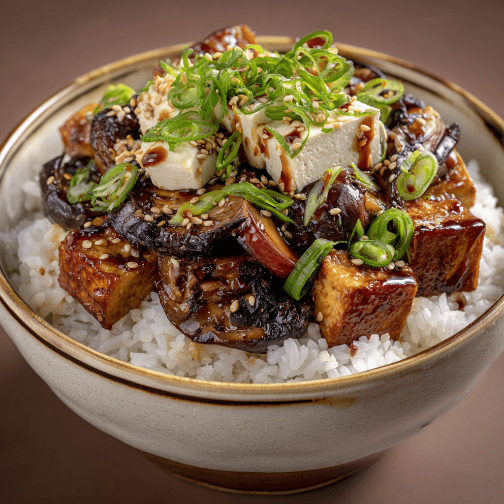 Japanese Miso Rice Bowl