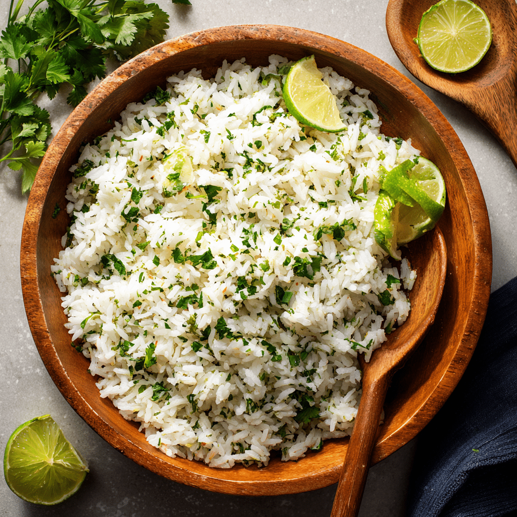 Mexican Cilantro Lime Rice - Recipe Image
