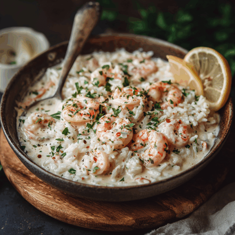 Creamy Shrimp Rice