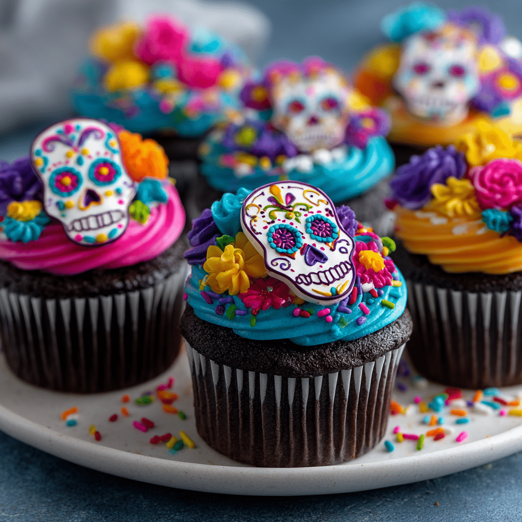 Day of the Dead Cupcakes Recipe