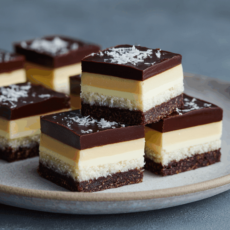 Classic Nanaimo Bars Recipe