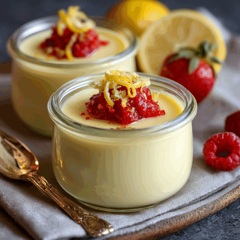 Lemon Posset Recipe