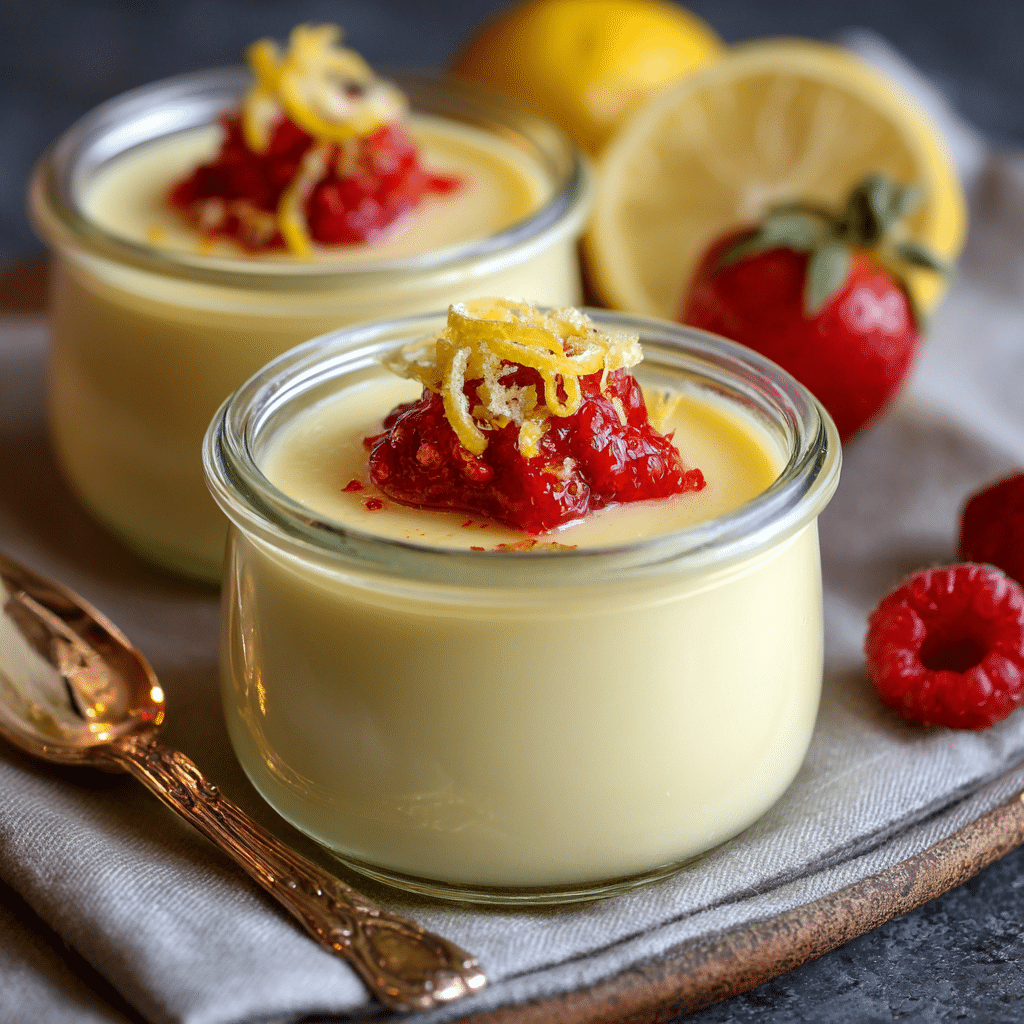 Lemon Posset Recipe