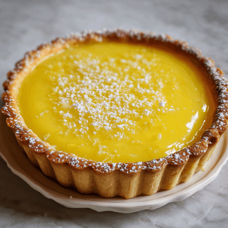 Lemon Tart Recipe