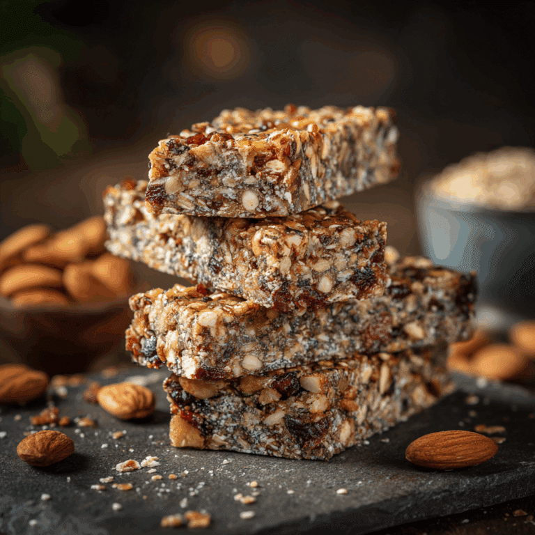 Chewy Granola Bars Recipe