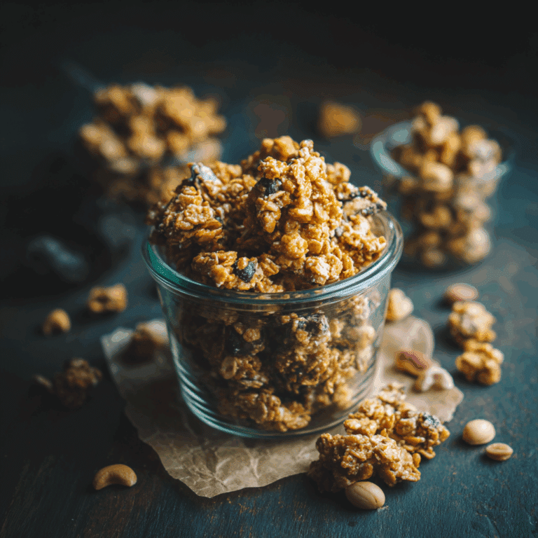 Peanut Butter Granola Recipe