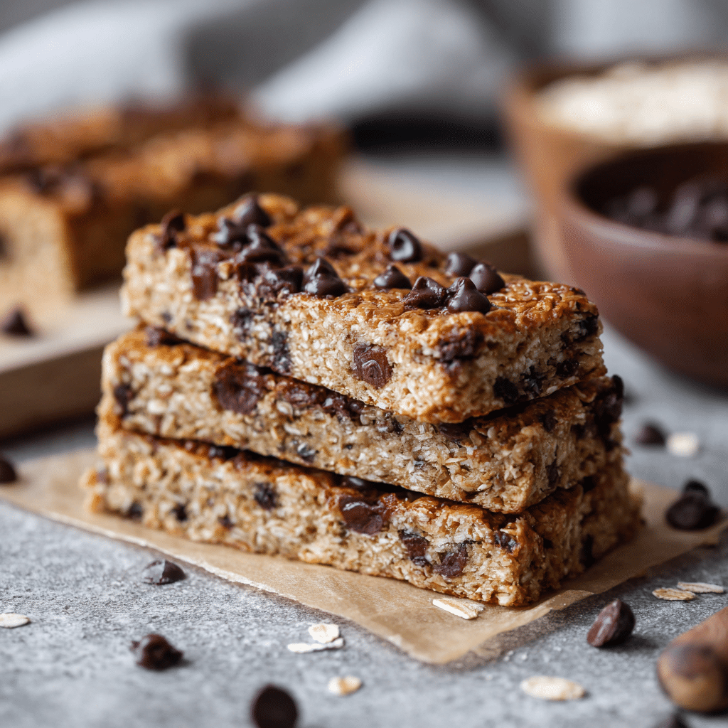 Chocolate Chip Granola Bars Recipe