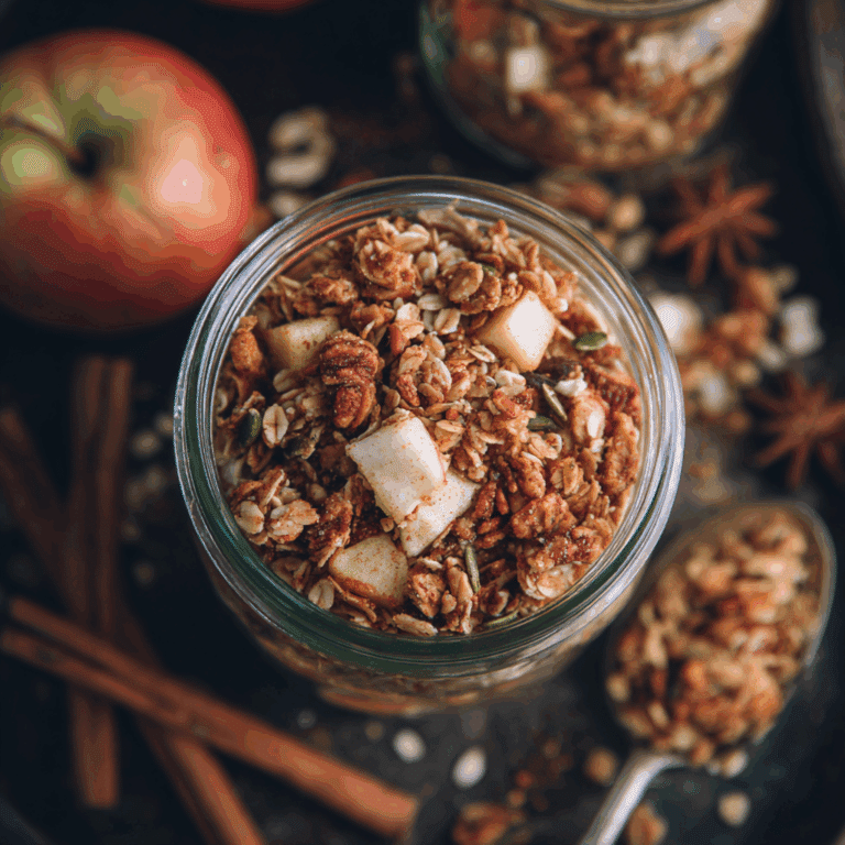 Apple Cinnamon Granola Recipe