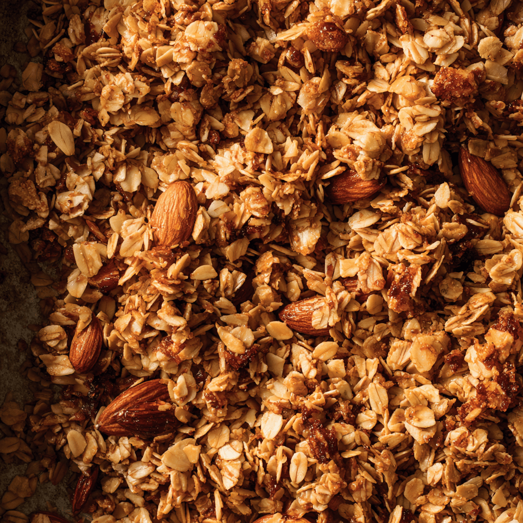 Maple Almond Slow Cooker Granola Recipe - Recipe Image