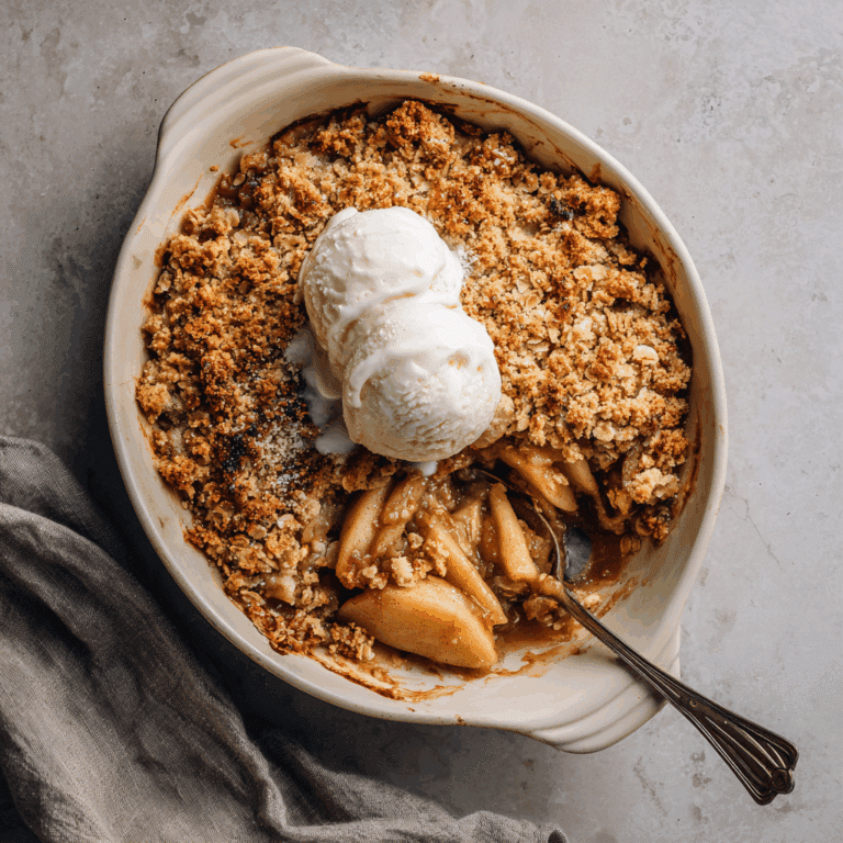 Easy Apple Crisp Recipe