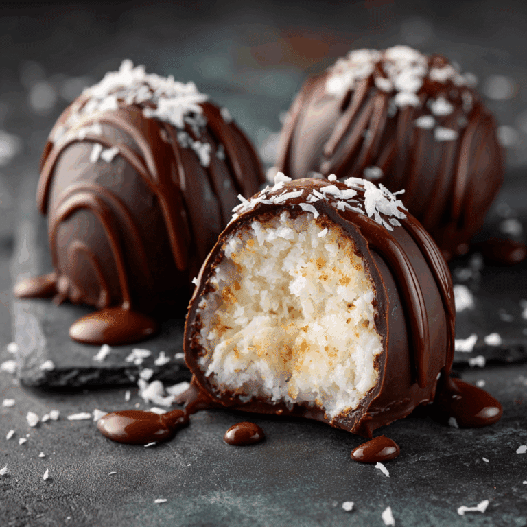 Chocolate Covered Coconut Eggs Recipe