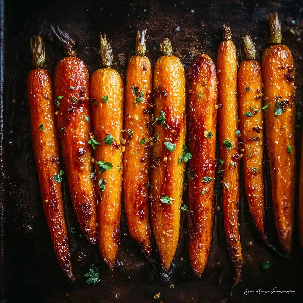 Maple Glazed Roasted Carrots Recipe