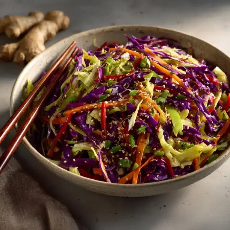 Crunchy Asian Sesame Slaw Recipe