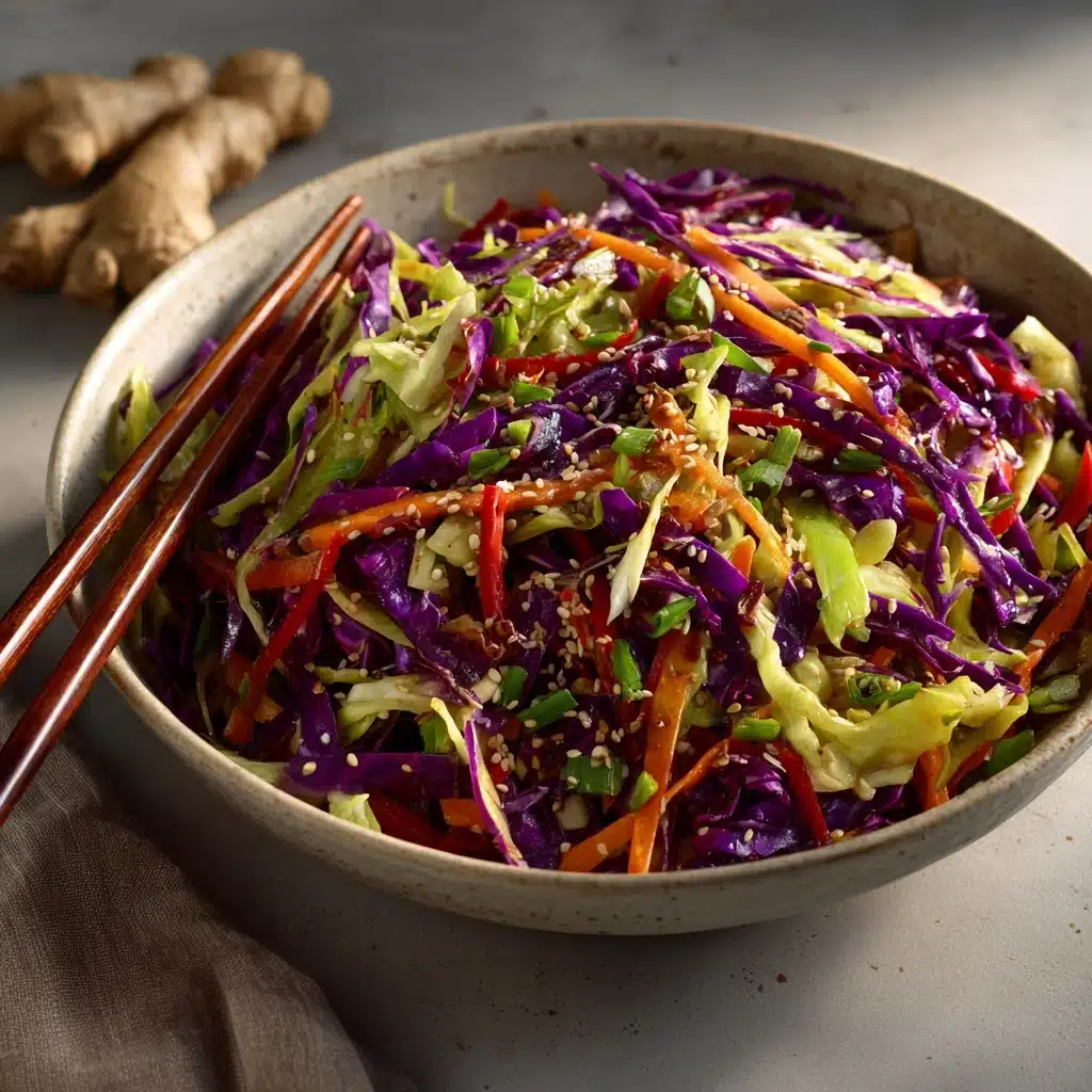 Crunchy Asian Sesame Slaw Recipe