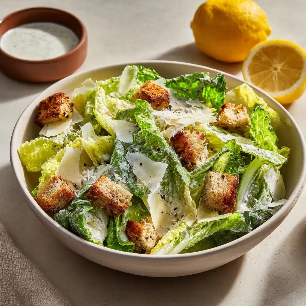 Classic Caesar Salad (Light Version) Recipe