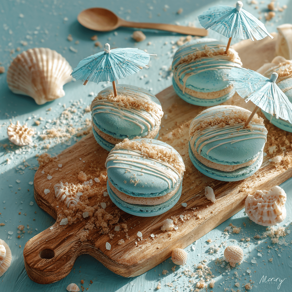 Beach Macarons Recipe - Recipe Image