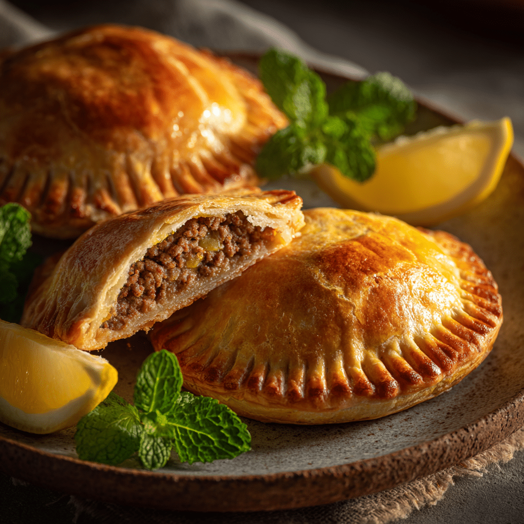 Mini Mediterranean Meat Pies Recipe - Recipe Image