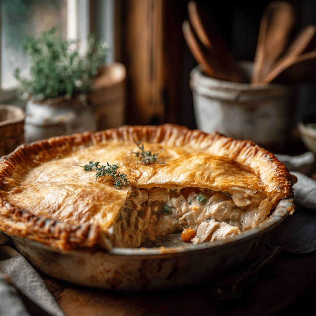 Chicken Pot Pie Recipe - Recipe Image