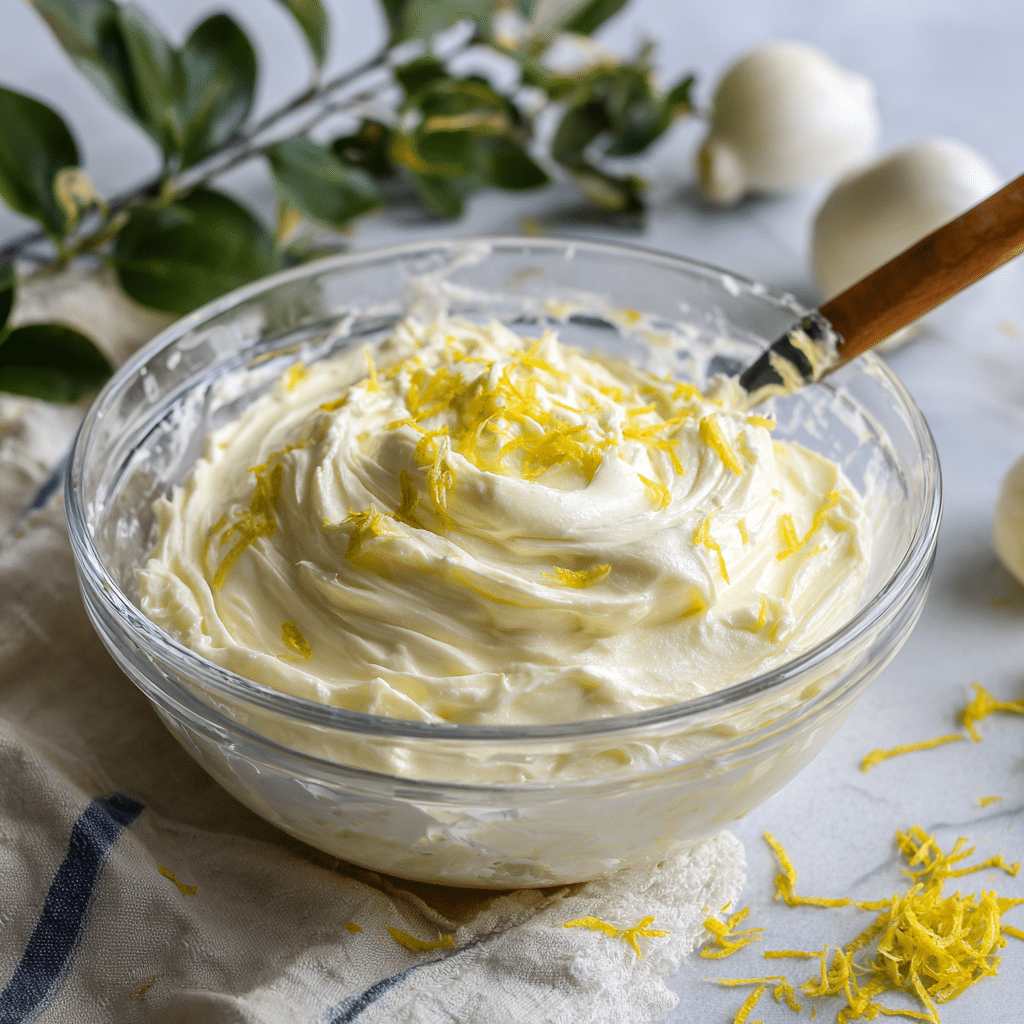 Lemon Cream Cheese Frosting Recipe - Recipe Image