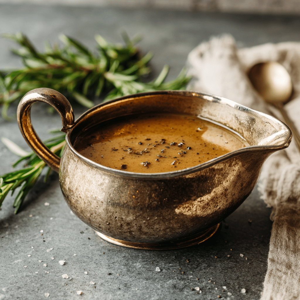 How To Make Gravy Without Drippings Recipe - Recipe Image