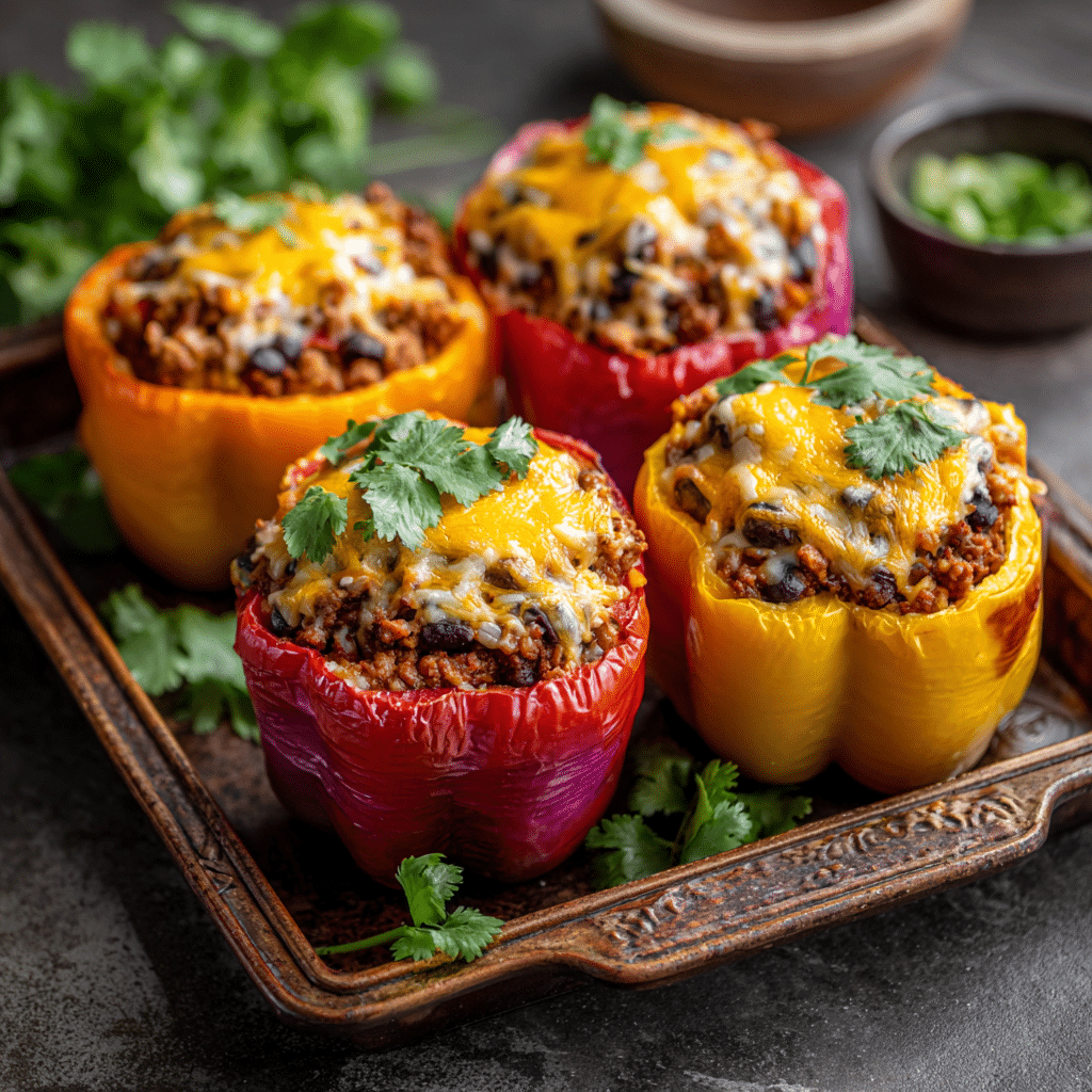 Mexican Stuffed Peppers Recipe - Recipe Image