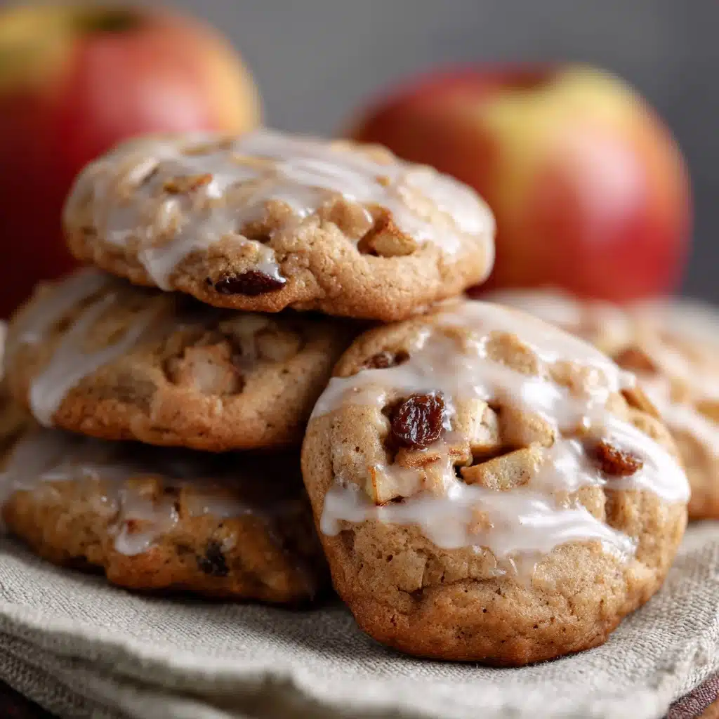 Glazed Apple Cookies Recipe - Recipe Image