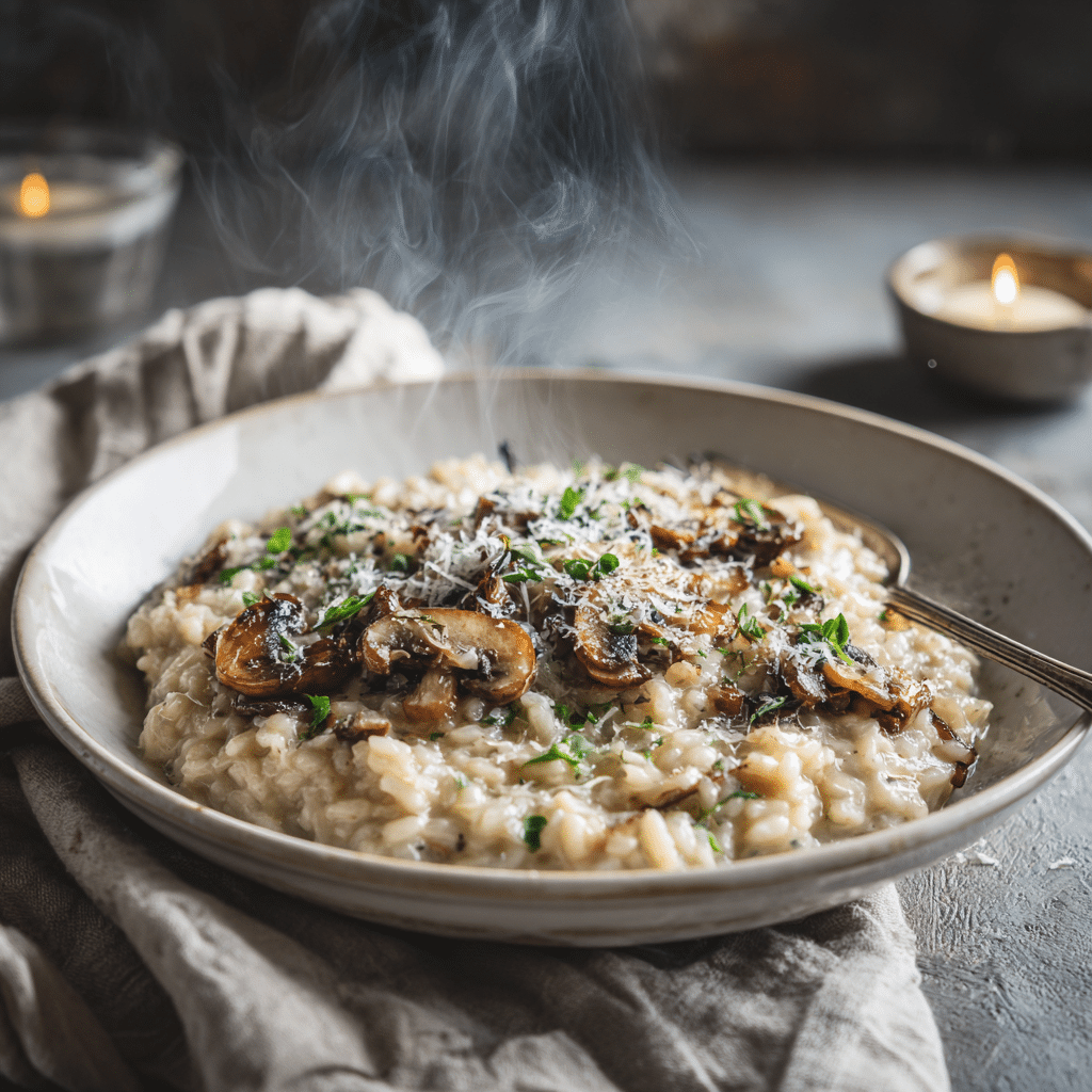 Mushroom Risotto - Recipe Image
