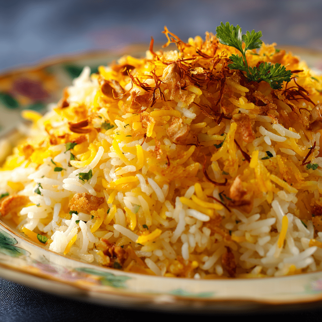 Indian Saffron Rice - Recipe Image