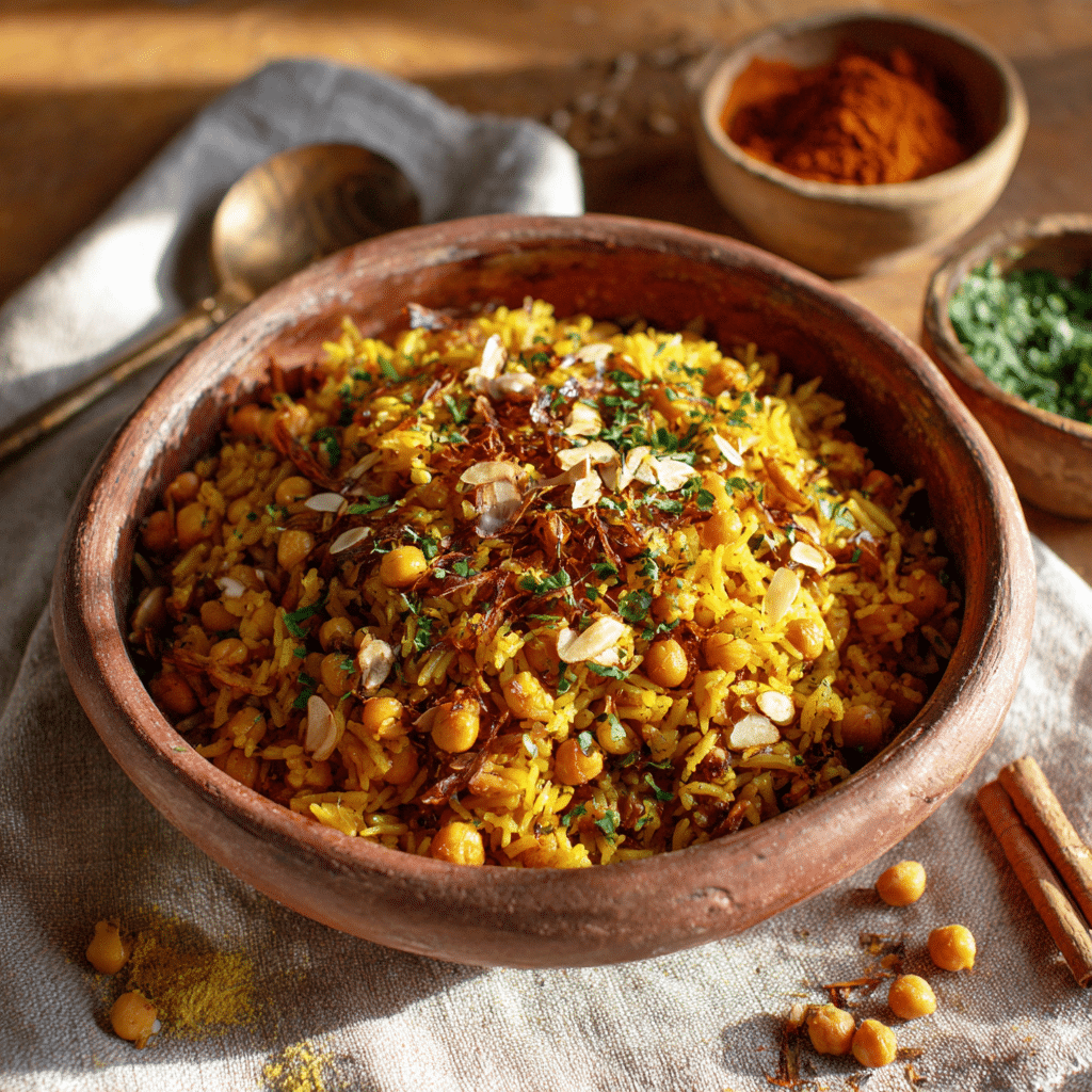 Moroccan Spiced Rice - Recipe Image