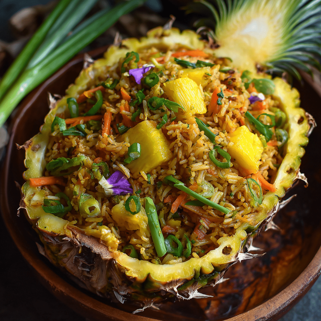 Pineapple Fried Rice - Recipe Image