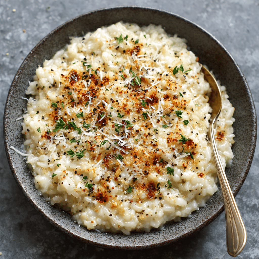 Garlic Parmesan Rice - Recipe Image