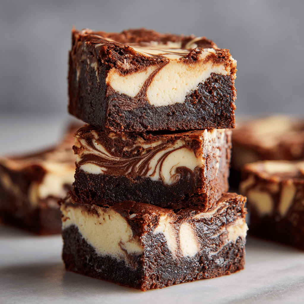 Cheesecake Brownies Recipe - Recipe Image