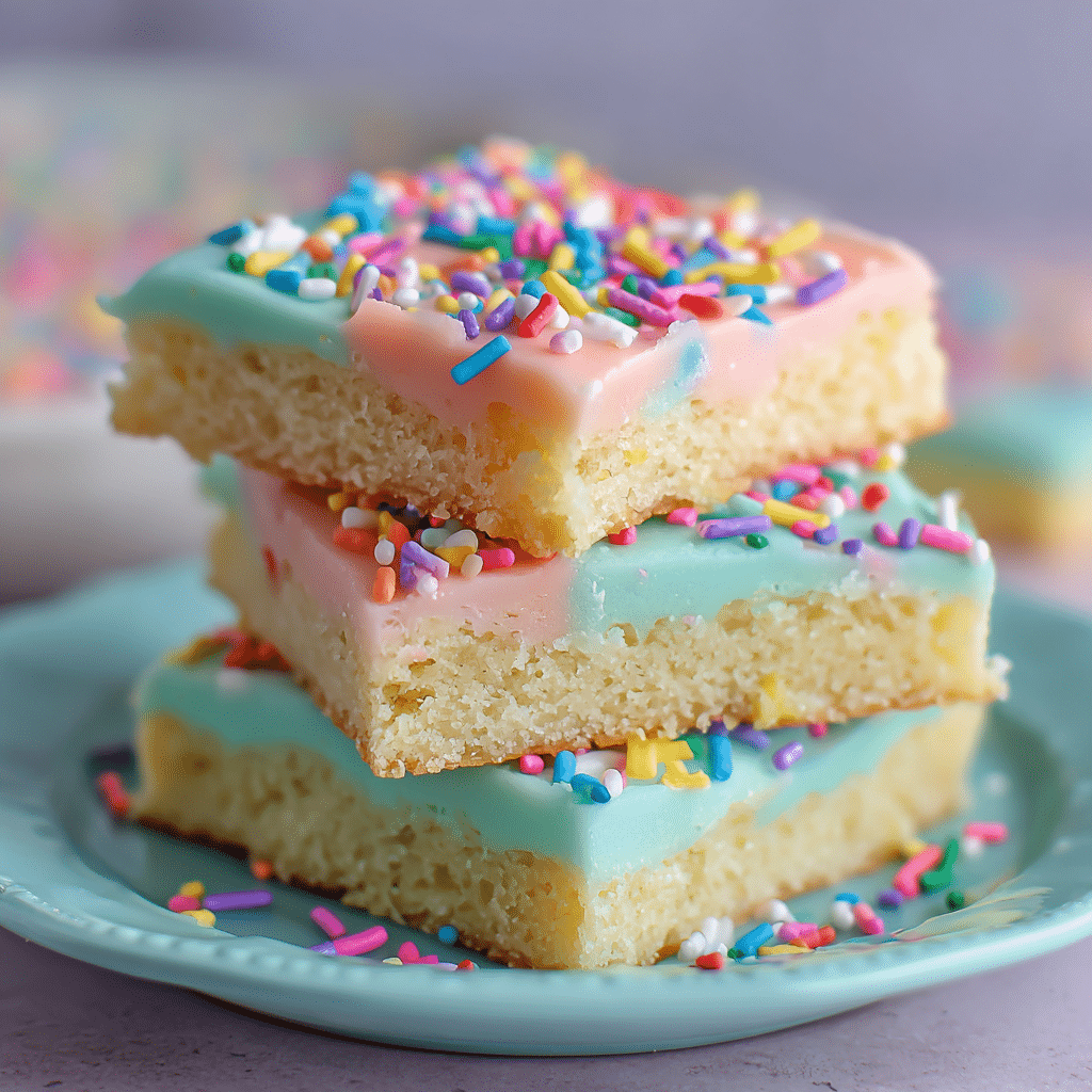 Sugar Cookie Bars Recipe - Recipe Image