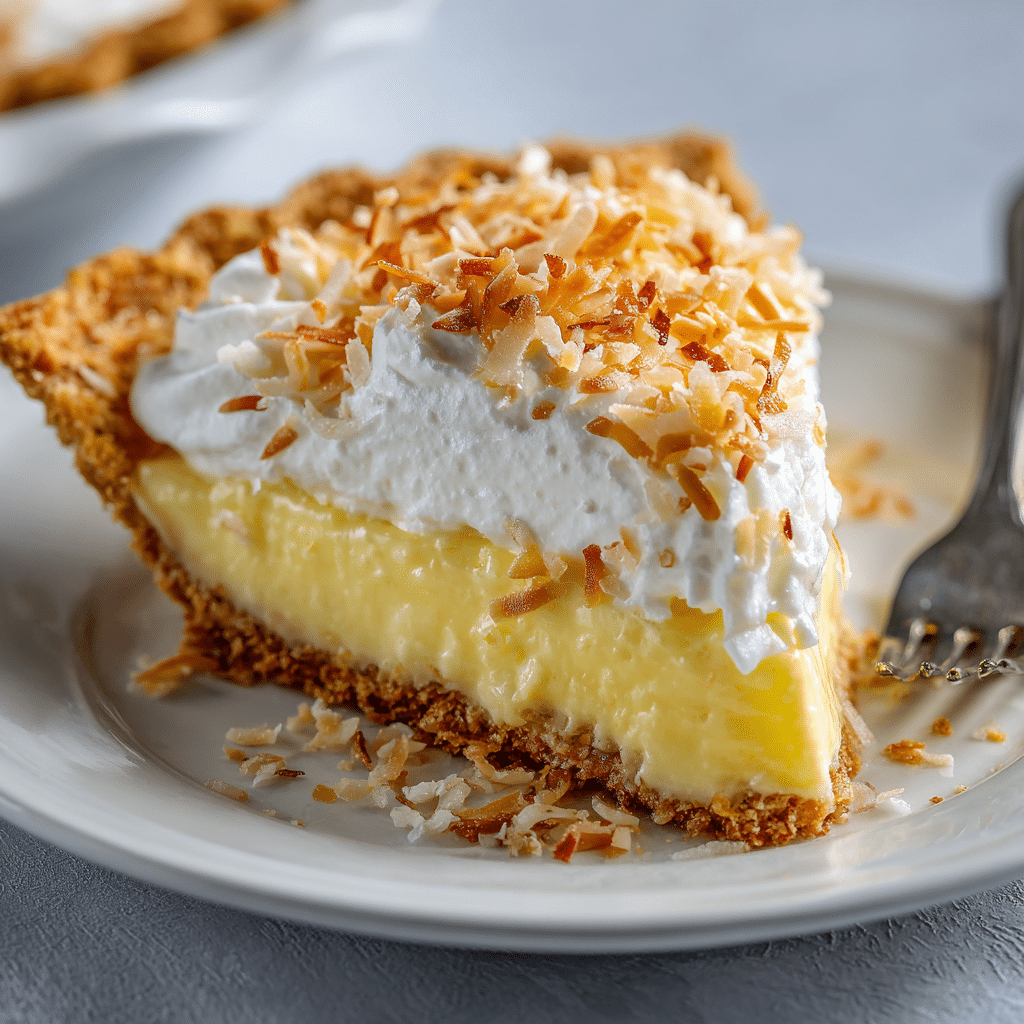 Coconut Cream Pie Recipe - Recipe Image
